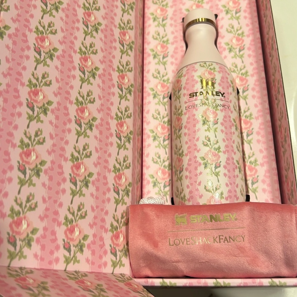 Brand New LoveShackFancy Stanley Water Bottle